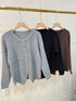 Women Warm Heavy Knitted Cardigan